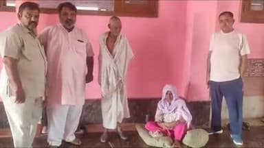 मुलाना: माता बाला सुंदरी मंदिर मुलाना में एक बुजुर्ग दंपत्ति पहुंचा, अपनी पहचान बताने में असमर्थ