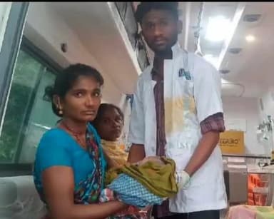 చందుర్తి: అంబులెన్స్ లో ప్రసవం..108 పైలెట్ సహాయం