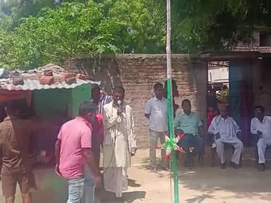 15 agust 2025 ko hamare lakshmipur me tiranga fahraya gaya #@