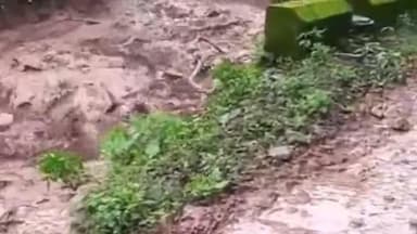 मकरीड़ी: बादल फटने से खडिहार-रक्तल मार्ग बंद, सोशल मीडिया पर वीडियो हुआ वायरल