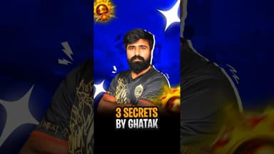 3 Golden Rules by Ghatak 👑🎮 #Ghatak #BGMI #EsportsIndia #BGMIHighlights #BGMIReels #BGMICommunity