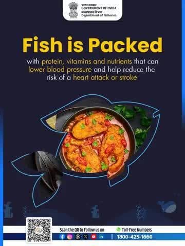 More than just a delicious meal, fish is a nutritional powerhouse!
#HealthyLiving #FishForLife #Nutrition #ProteinRich #Superfood #EatHealthy