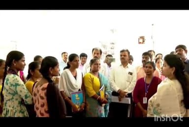 దామెరలోని మహిళా కుట్టు శిక్షణ కేంద్రాన్ని సందర్శించిన జిల్లా కలెక్టర్ స్నేహ శబరీష్