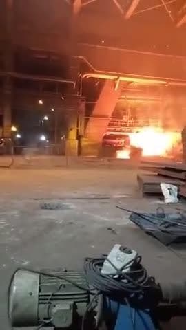 blast furnace iron steel