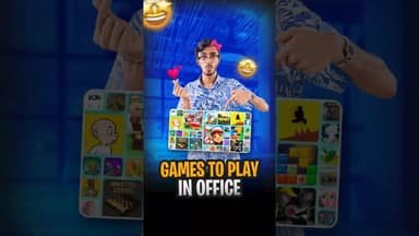Play FREE Games On OFFICE Laptop 👀 #freegames #gamesonofficelaptop #officegames #officehacks