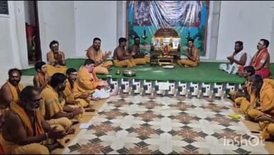 భీమదేవరపల్లి: కొత్తకొండ ఆలయంలో పూజా కార్యక్రమంలో పాల్గొన్న మంత్రి వర్యులు పొన్నం ప్రభాకర్