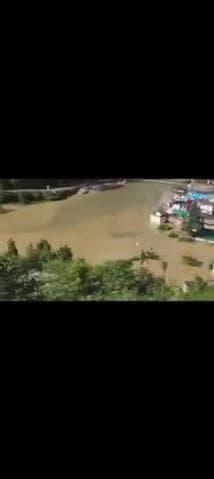 SHYANA CHATTI (UTTARKASHI)
FLOODED MASSIVELY
VIKASNAGAR-YAMUNOTRI HIGHWAY