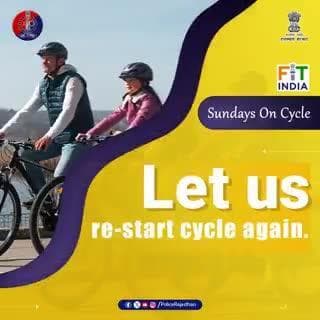 Let us Kick the cycle...
#RajasthanPolice
#SundaysOnCycle
#KheloIndia
#FitnessKiDoseAadhaGhantaRoz