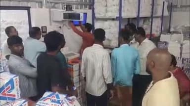 திருப்பூர் வடக்கு: செட்டிபாளையத்தில் தனியார் நிறுவனங்களின் பெயரில் போலி பிராண்டு பனியன் தயாரித்த நிறுவனம் முற்றுகை