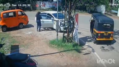 വർക്കല: ഓട്ടോ ചാർജിന്റെ പേരിൽ ഹൃദ്രോഗിയായ ഡ്രൈവർക്ക് ക്രൂര മർദ്ദനം, സംഭവം കൊച്ചുവിളയിൽ, CCTV ദൃശ്യം