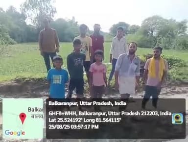 #कौशांबी, चायल। मूरतगंज ब्लॉक क्षेत्र के पनसौर ग्राम सभा स्थित लाला के पूर्व गाँव में गंदगी और जलभराव की समस्या