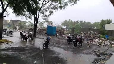Maharashtra#barish hone ke Karan#ladkon #ko company #jaane ko hua Durga#