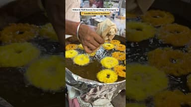 Gandhi Sweets & Namkeen – The Sweet Legacy of Prayagraj!🍬 #streetfood #ytshorts #prayagraj #mithai