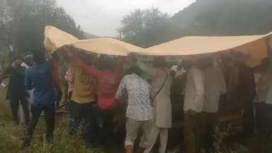 rata khurd grampanchyat me samsaan ghat ki halat