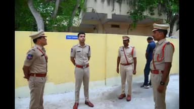 నిడమానూరు: పోలీస్ స్టేషన్ ను ఆకస్మికంగా తనిఖీ చేసిన జిల్లా ఎస్పీ శరత్ చంద్ర పవార్, కేసుల దర్యాప్తులో అలసత్వం వహిస్తే చర్యలు తప్పవు