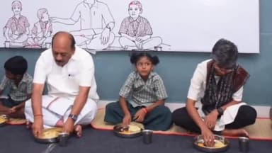 பல்லாவரம்: பல்லாவரம் கண்டோன்மென்ட் ஏ.பி.ஜே.அப்துல்கலாம் ஆரம்ப பள்ளியில் காலை சிற்றுண்டி திட்டத்தினை அமைச்சர் துவக்கி வைத்தார்