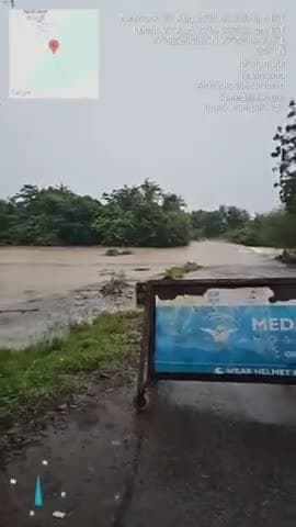 రాయికోడ్: మండలంలో భారీ వర్షాలతో పొంగి పొర్లుతున్న వాగులు, పలు రహదారులను మూసి వేసినట్లు తెలిపిన రాయికోడ్ ఎస్ఐ చైతన్య కిరణ్