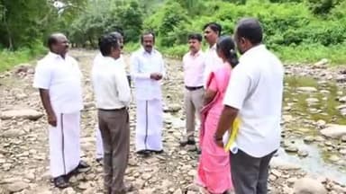 அந்தியூர்: தோனி மடுவு பகுதியில் தடுப்பணை அமைக்க அமைச்சர் முத்துசாமி ஆய்வு மேற்கொண்டார்