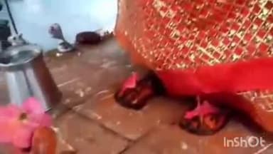 पंचरुखी: सलयाना के हनुमान मंदिर में हनुमान की मूर्ति पर शरारती तत्वों ने काखल पोती