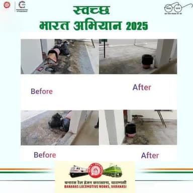 #स्वच्छताअभियान2025 बरेका के महाप्रबंधक श्री नरेश पाल सिंह के मार्गदर्शन में बरेका अधिकारी विश्राम गृह में डस्टबिन के उचित उपयोग को लेकर एक व्यापक जागरूकता अभियान चलाया गया। #SwachhtaAbhiyan2025 #swachchhatahiseva @railminindia