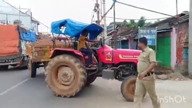 তালড্যাংরা: অবৈধভাবে মোরাম পাচারের অভিযোগে ইন্দকাটা ও ভেদুয়া মোড় এলাকা থেকে তিনটি ট্রাক্টর ও একটি জেসিবি মেশিন আটক করল ভূমি দপ্তর