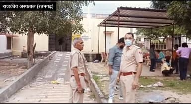 रतनगढ़ कस्बे में ट्रेन की चपेट में आने से युवक की मौ#त #रतनगढ़