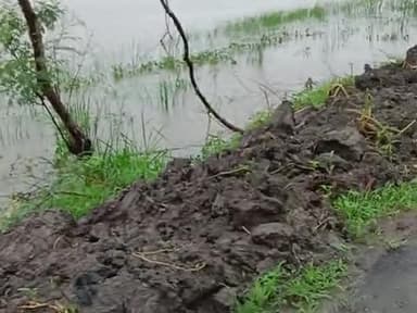 यमुना पार (बारा) पिपराव, ##मुजरा में बाढ़ के कारण, मकान में घुसा पानी ##🙏, जो इसमें नुकसान भी हुआ है####