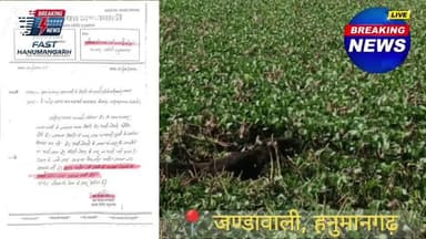 जोहड़ों से नहीं निकली केली, मवेशी मर रहे, घरों में घुसा पानी ! अफसर बोले – असंभव है
#Jandawali #Hanumangarh #ToxicWaste