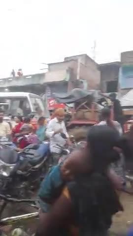 narhat chandnichowk me laga bahari jaam