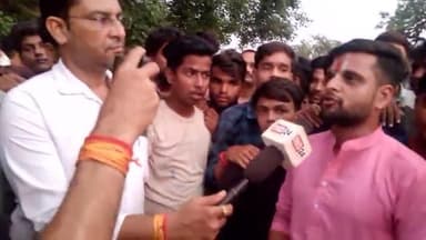 Jay Shri Ram Jay Bajrang Dal vijaywar ka dakkhana hua jaam kuchh matter per #