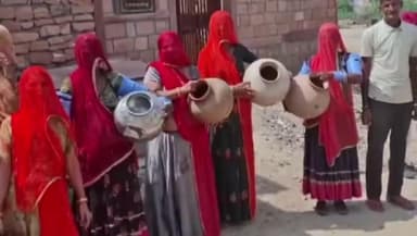 रोहट: रोहट के ढाबर खुर्द गांव में पानी की समस्या से परेशान ग्रामीण नहीं हो रही हे सुनवाई#jansamsiya