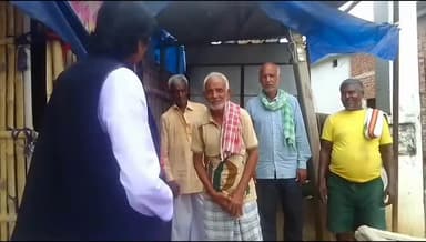 मैया सम्मान पेंशन का आवंटन अप्राप्त है। राज्य से मिलने वाली वृद्धा पेंशन शीघ्र मिलेगा। समाजसेवी पेंटर जिलानी बिश्रामपुर