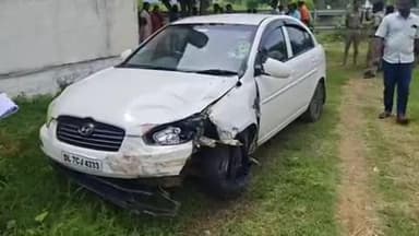 கே.வி.குப்பம்: அர்ஜுனாபுரம் பகுதியில் சட்டவிரோதமாக செம்மரக்கட்டை ஏற்றி வந்த கார் மோதிய விபத்தில் முதியவர் உயிரிழப்பு இருவர் தப்பி ஓட்டம்