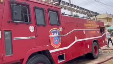 మద్నూర్: మద్నూర్ లోని కన్ఫేక్షనరీ షాపులో అగ్ని ప్రమాదం, భారీగా ఆస్తి నష్టం