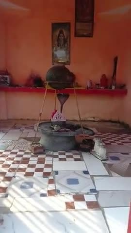 #har har mahadev गोलारायपुर me स्थित मंदिर जहां जमीन से निकले है साक्षात भोले बाबा एक आरती निकली हैं और एक शंख और