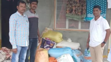 వీణవంక: మండల కేంద్రంలో లోకిని స్వామి ఇంటి వద్ద నిల్వ ఉంచిన ఐదు క్వింటాల పిడిఎస్ బియ్యాన్ని స్వాధీనం కేసు నమోదు