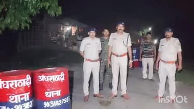 अंधराठाढ़ी: शिबा पंचायत के तारापट्टी कमला बलान तटबंध पर बना पुलिस चेक पोस्ट, अपराध व तस्करी पर लगेगा अंकुश