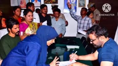 ಕಲಘಟಗಿ: ಕಲಘಟಗಿಯಲ್ಲಿ ಸಾರ್ವಜನಿಕರಿಂದ ಅಹವಾಲು ಸ್ವೀಕರಿಸಿದ ಸಚಿವ ಸಂತೋಷ್ ಲಾಡ್