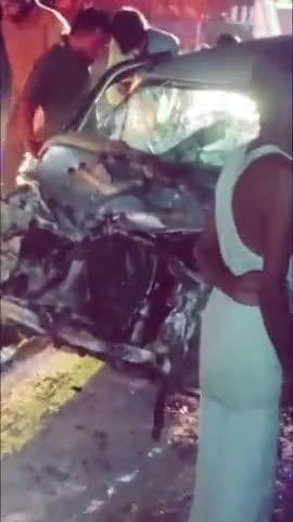 देवधर में ऑल्टो कार और डंपर की टक्कर, तीन लोग गंभीर रूप से घायल