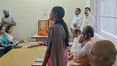 #ऐलनाबाद में सेवा पखवाड़ा की कार्यशाला में उपस्थित होकर मेरे भाजपा परिवार के सदस्यों से संवाद किया। #NitashaSihag #ENB