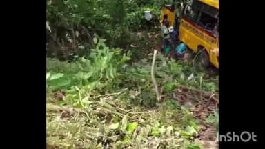 ചിറയിൻകീഴ്: തിരുവനന്തപുരം കിളിമാനൂരിൽ വട്ടപ്പാറയിൽ സ്കൂൾ ബസ് മറിഞ്ഞ് 20 കുട്ടികൾക്കു പരുക്കേറ്റു