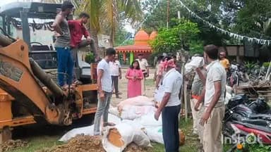 अंधराठाढ़ी: अंधराठाढ़ी थाना परिसर में 947.6 लीटर शराब का हुआ विनष्टीकरण