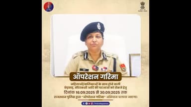 जागरूकता और सुरक्षा का संगम – ऑपरेशन गरिमा
#OperationGarima
#WomenSafety
#RajasthanPolice
#सिविल_राईट्स