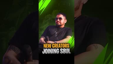 @S8ULSID on S8ul going international in PUBG, Adding new creators 🔥 #soul #s8ul #soulsid #bgmi