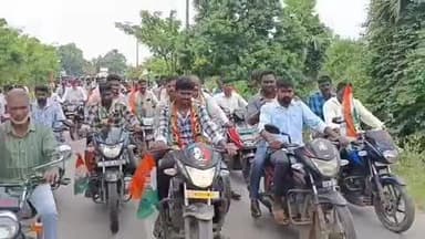 పినపాక: పినపాక మండలం ఎల్చి రెడ్డిపల్లి బయ్యారం పంచాయతీ నుండి300 వందల కుటుంబాలు ఎమ్మెల్యే పాయం సమక్షంలో కాంగ్రెస్ పార్టీలో చేరిక
