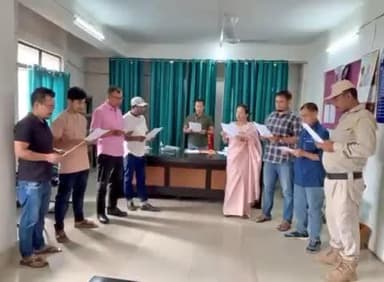 লু নানবগীদমক্তা চহীদা পুং 100 কত্থোকপা অমদি মীওই 100 দগী হেন্না মিশন অসিদা শরুক য়ানবগীদমক্তা পি.আই.বি. ওফিসিএলশিং অমসুং স্তাফশিংনা  #SwachhataPledge গী ৱাশক শকখ্রে।
#SwachhataHiSeva2025
