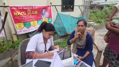 વાગરા: જોળવામાં સ્વસ્થ નારી, સશક્ત પરિવાર સેવા પખવાડિયું આરોગ્ય ટીમ કામે લાગી
તંદુરસ્ત માતા-બહેનોથી થશે સ્વસ્થ સમાજનું નિર્માણ