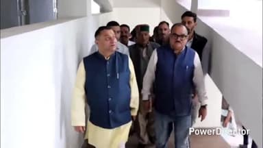 नौहरा: विधानसभा उपाध्यक्ष ने नोहराधार सीएचसी भवन के निर्माण कार्य का किया निरीक्षण