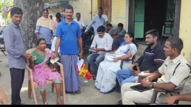 వీణవంక: బెతిగల్ గ్రామంలో జిల్లా కలెక్టర్ ఆదేశాలతో రాయమల్లు చేన్నమ్మ దంపతులను పోషించాలని కుమారులకు కౌన్సిలింగ్ ఇచ్చిన అడికారులు