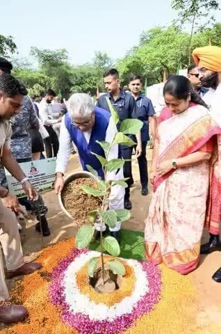 As part of #SevaPakhwada, Union Environment Minister leads Tree Plantation Drive under ‘#EkPedMaaKeNaam’ Campaign
#SevaParv #SwachhataHiSeva2025